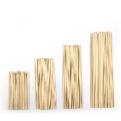 China China Factory Made Easily Cleaned Bamboo and Wooden BBQ Skewer for sale