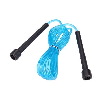 China Custom Wholesale Cheap Lightweight Logo Fitness Gym Pvc Speed ​​Jump Rope for sale