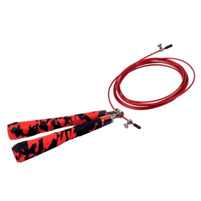 China Best Selling Fitness Lightweight Speed ​​Ultra Cable Jumping Jump Rope With Sweat Band for sale