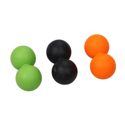 China Non-Toxic High Quality Therapy Gym Relax Double Ball Peanut Massage Ball for sale