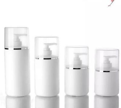 China New Sale 500ML 400ML 300ML 250ML Lotion Bottle Hot Round Cosmetic Large Capacity Plastic Bottle for sale