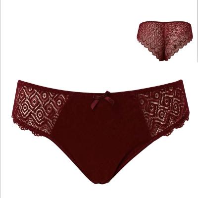 China Young Girl Design Ladies Jacquard Sexy Micro Cloth Micro Bikini Comfortable Solid Panties for sale