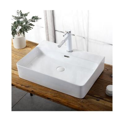 China Good Quality Modern Wholesale Long Vanity Wash Basins With Ceramic for sale