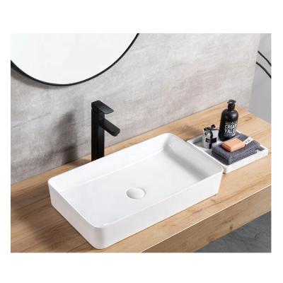 China 2021 high quality bathroom modern white ceramic sinks for sale