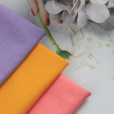 China Plain Anti Pill Christmas Jersey 5% Spandex 95% Cotton Knitting Combed Cotton Fabrics For Babies for sale