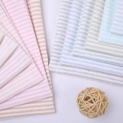 China Sustainable Wholesale Chinese Organic 100% Cotton Terry Towel Stripe Fabric In Rolls Textiles for sale