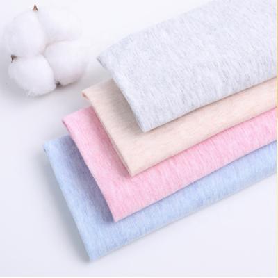 China Anti-bacteria Gots Certification 66% Organic Cotton 6% Bamboo 28% Spandex Knit Jersey Fabric Baby Pajamas for sale