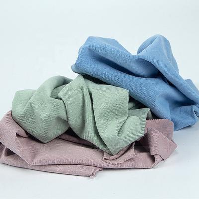 China Plain 100% Cotton Shrink-Resistant Spandex Jersey Fabric For Summer Garment T-shirt Stretch Fabric for sale