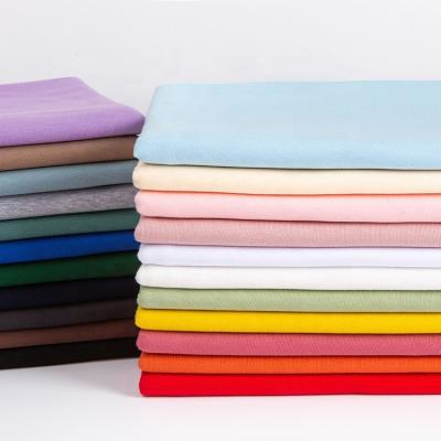 China Light Weight 100% Cotton French Terry Fabric Plain Dyed Organic Cotton Fleece 100 Terry Knitted Fabric for sale