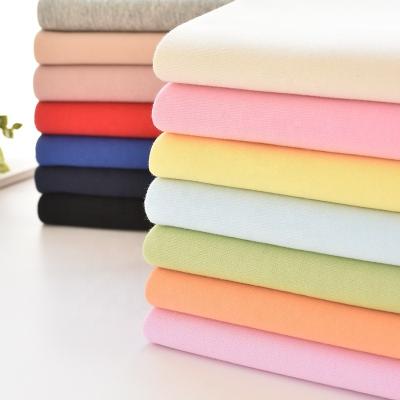 China Antistatic 280gsm Plain Dyed 100% Cotton Knitting Hoodie French Terry Fabric for sale