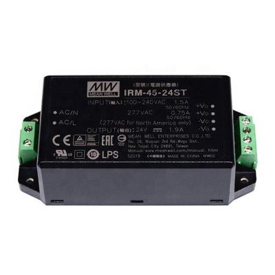 China Wholesale IRM-45 45W AC-DC Power Supply Board-mount Green Power Module Supply Good Average 87*52*29.5mm (L*W*H) for sale