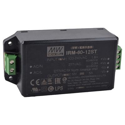 China Wholesale Medium Good Power Supply IRM-60 60W Industrial Power Supply 24V 5V 12V 15v 48V 87*52*29.5mm (L*W*H) for sale