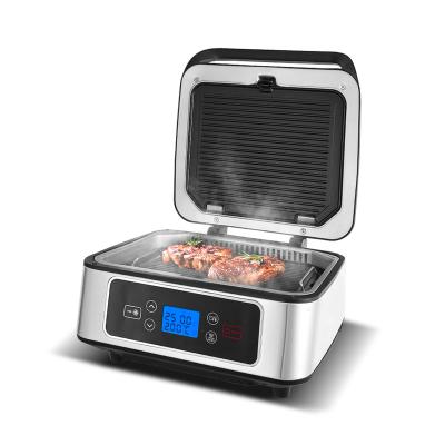 China Hotel Digital Touch Grill Smart Detachable Touch Screen Steak Maker Grill Multi Electric BBQ Grill Griddle for sale