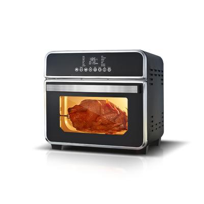 China Household Countertop Convection Toaster Oven 15L 1600W Digital Electric Air Fryer Steam / Air Oven for sale