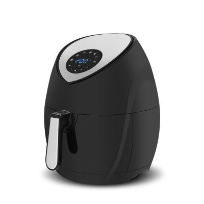 China Easy Operate Amazon Success Hot Stand Air Fryer Mini No Oil 4L Stainless Steel Electric Deep Fryer No Oil for sale