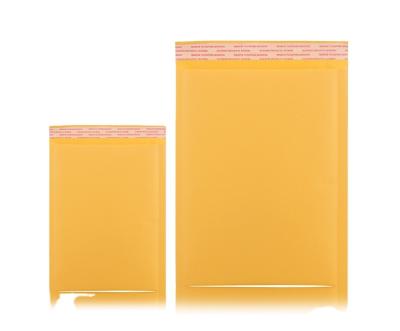 中国 Wholesale Disposable Yellow Padded Craft Kraft Paper Postage Bubble Mailing Mailing Mailer Bags Envelope With Bubble 販売のため