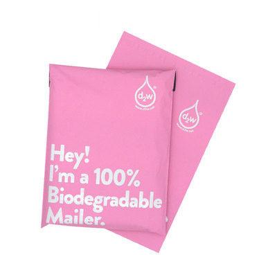 China Hot sale 100% BIODEGRADABLE PLA compostable plastic shipping packaging 100% bags autohesion packaging bags for sale