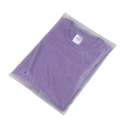 China BIODEGRADABLE hot sale PLA +PBAT+ cornstarch PE gel and PP PVC zipper bag for clothes shoes T-shirt en venta