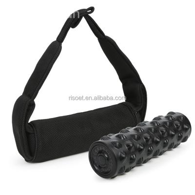 China Hi5 Body Rock Fitness Multifunctional High Speed ​​Muscle Deep Tissue Vibrating Cordless Rechargeable Electric Yoga Roller Foam Roller for sale