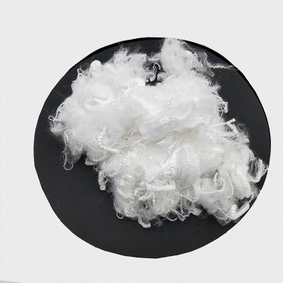 China Anti-deformation 2.5Dtex*51mm Siliconized Virgin Polyester Sheep Wool Like Staple Fiber For Textile for sale