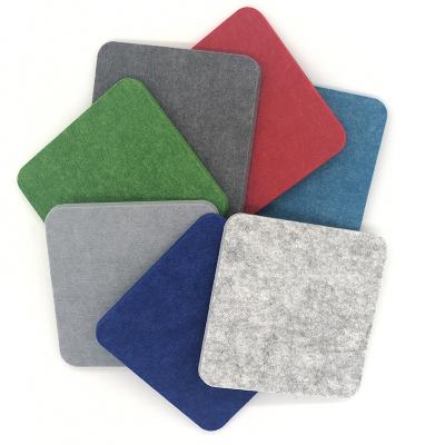 China Chinese Eco Panels 100% Soundproof Panel Polyester Fiber PET Felt Acoustic Panel for sale