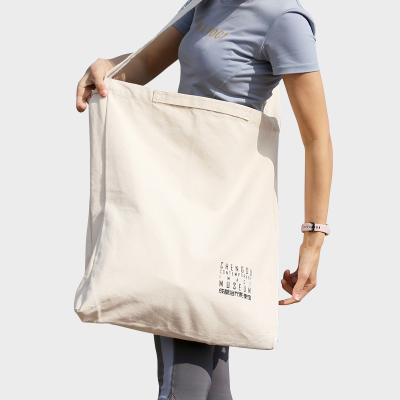 China Printed Oversized Giant Shopping Bag Canvas Grocery Bag Canvas Grocery Bag Anti-Static Reusable Eco-Friendly Shopping Tote Bag Large for sale