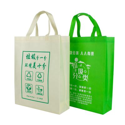 China ANTISTATIC High Quality Cheap OEM Customized Logo Printed Fabric Nonwoven Reusable Shopping Bag Manufacturer for sale