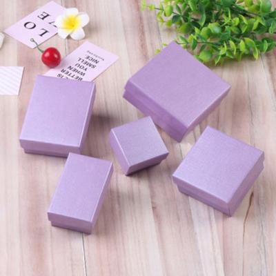 China Custom Small Jewelry Boxes Packaging Logo Paper Gift Fashion Luxury Jewelry Soft and High Quality Necklace Gift Box for sale