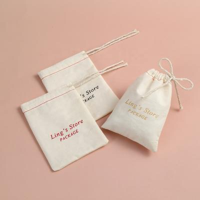 China Soft And High Quality Hot Sale Cotton Suede Tote Drawstring Jewelry Pouch Bag With Custom Logo for sale