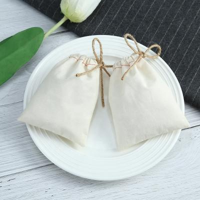 China Original Soft And High Quality Cotton Drawstring Pouch Bag For Jewelry Necklace Barcelet Earrings Rings Eye Gift for sale