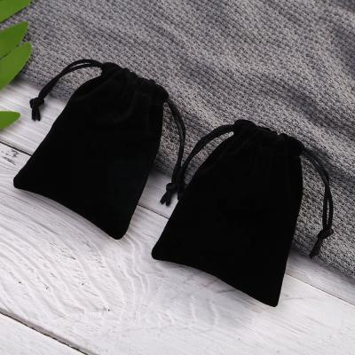 China 10x15cm Custom Logo Jewelry Pouch Bag Velvet Suede Pouch Soft And High Quality Jewelry Bag for sale