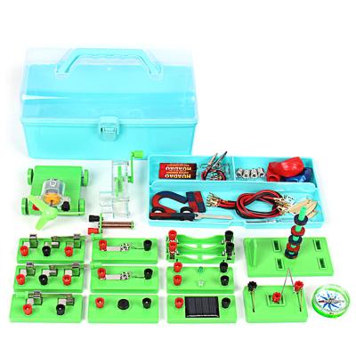 China Teaching attachments ride STEMtoys electronics and electromagnetism exploration experiment educational kit for 7-14 years for sale