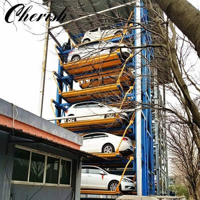 China Qingdao Car Parking Lift Automated Intelligent Vertical Rotary Car Parking Lift 2000kgs for sale