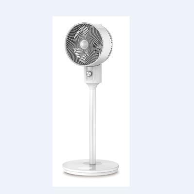 China Air Supply Distance is Home Use 220v Rechargeable Air Circulator Electric DC Motor Portable Brushless Floor Fan Away for sale