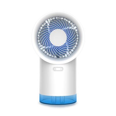 China Moisturizing Mini Fan Jet Humidifier Shake Head Incense Machine Smoky Touch The Screen Fan for sale