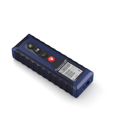 China Wholesale 80m AC 1.5V*2 Area IP54 Battery Range Finder Blue 2mm Accuracy Distance Meter Industrial Laser Range Finder For Measuring for sale