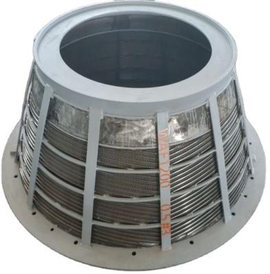 China Energy & Mining BTOSLOT Centrifuge Filter Basket for vibrating coal stainless steel 304  Wedge Wire Screen Johnson Screen for sale