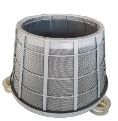 China Energy & Mining centrifuge dewatering sieve wedge wire screen basket for sale