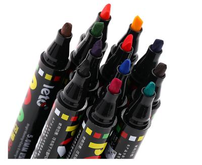 China 12pcs White Board Marker Easy Erase Color POP Whiteboard Pen Writing Tool Painting Pen Kids Stationery Set for sale