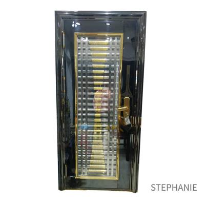 China High Quality Stainless Steel Swing Top Security Door First Class Design For Entrance for sale