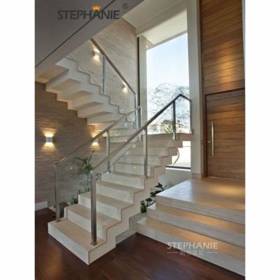 China modern parapet stair aluminum glass fence systems AH6013 for sale