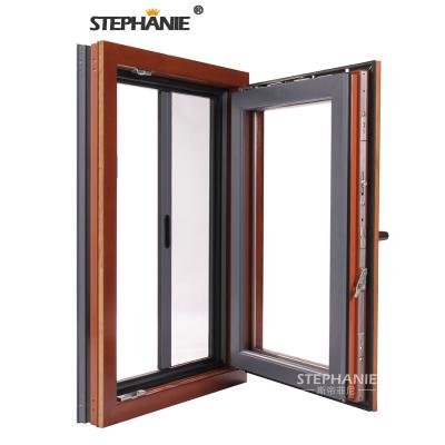 China Magnetic Screen China Casement Window Inward Opening Patio Doors Good For Sale Decorative With Cheap Price for sale