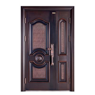 China (Electronic Components) Modern Main Steel Door Kenya Design External for sale