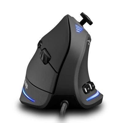 China 3D Amazon Hit 11 Buttons Programming Adjustable DPI Wired C-18 Vertical Gaming Mouse With Joystick for sale