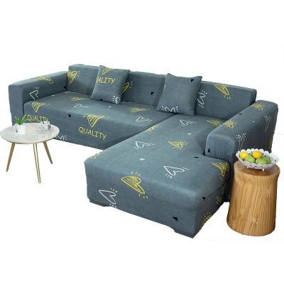 China Durable Stretch Sofa Couch Covers High Elastic Bottom Spandex Checks Small Jacquard Sofa Covers Couch Cover for sale