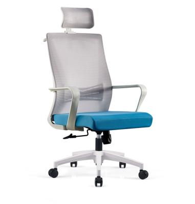 China Promotion 2021 New Fashion Ergonomic Full Mesh Home Office Chair Modern Rotation Headrest for sale