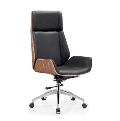 China Wholesale Adjustable High Quality Hotel Modern Conference Room Leather Visitors Office Chairs (Height) Office Chairs for sale