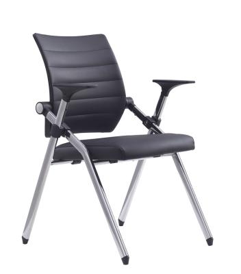 China Gray School Company Durable Hotel Newcomers High End Conference Chairs Foldable Training Chair for sale