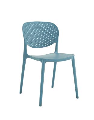 China Fashion Hot Selling Colorful Plastic Chair Stacking Leisure Dining Furniture Leisure Lounge Chairs for sale