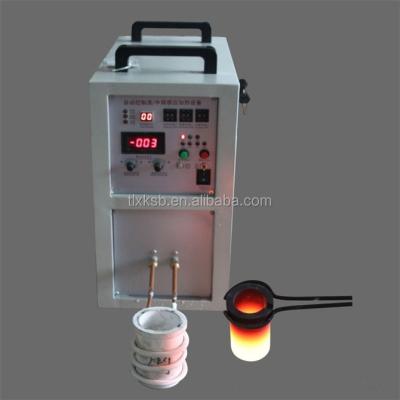 China For Metal Mineral Melting Portable 25A Induction Furnace For Melting Gold for sale